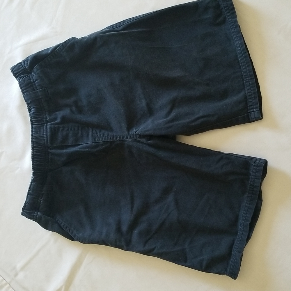 Navy Blue Pull-On Shorts, Size 14H